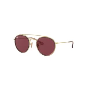 Rayban Rj-9647s 281/75 Gold/pink(dark Violet 46*21 Gafas De Sol Dorado