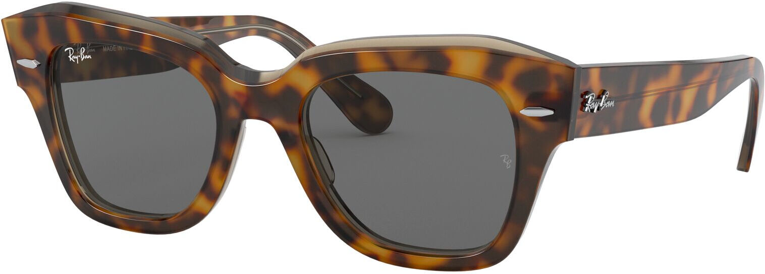 Rayban Rb-2186 1292b1 Havana On Trasparent Light Bro(dark Grey 52*20 Gafas De Sol Havana