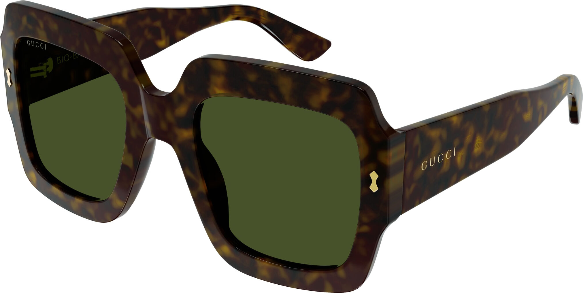 Gucci-1111s/s 002 Havana(green 53*25 Gafas De Sol Havana