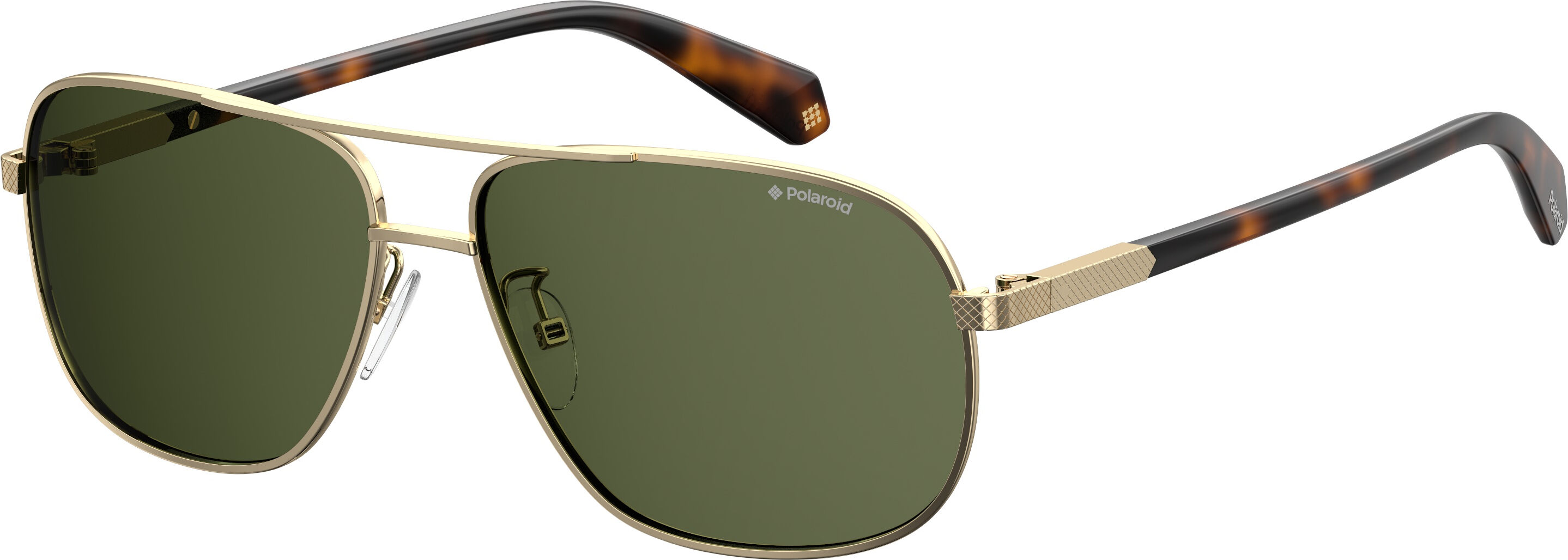 Polaroid-2074/s/x/s J5g*uc  Gold(green Pz **pol** 60*14 Gafas De Sol Dorado