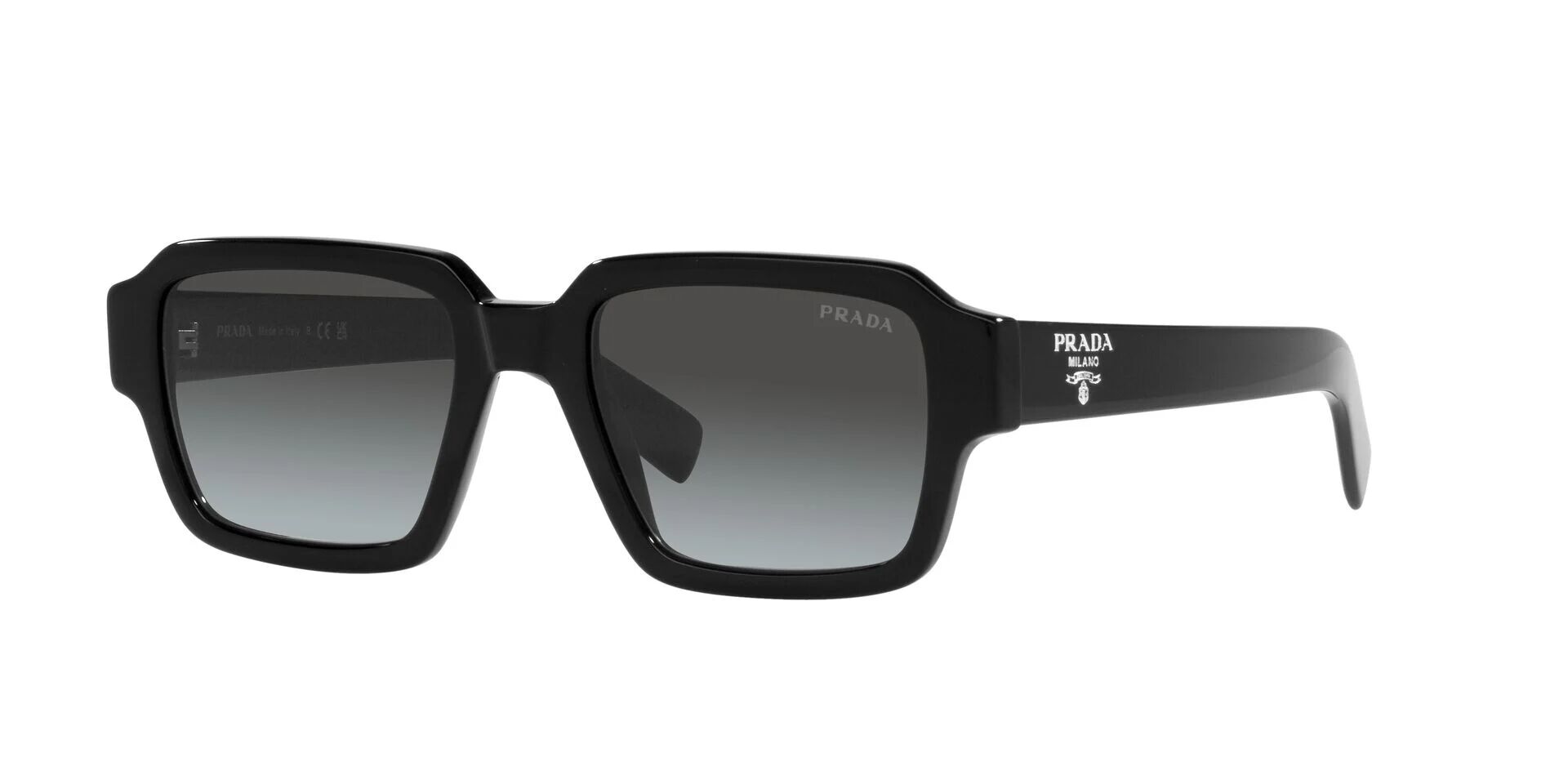 Prada-02zs/s 1ab06t Black(grey Gradient Vintage 52*20 Gafas De Sol Negro