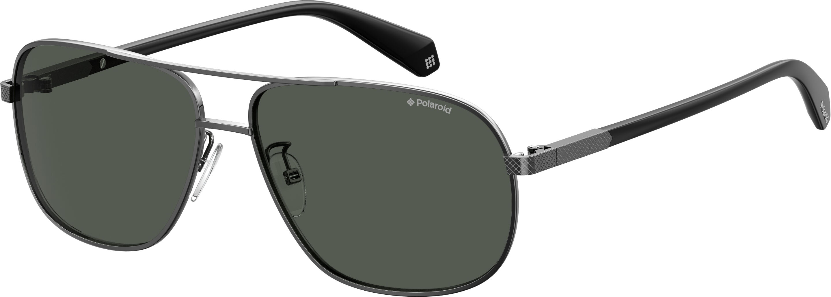 Polaroid-2074/s/x/s Kj1*m9  Dk Ruthen(grey Pz **pol** 60*14 Gafas De Sol Plata