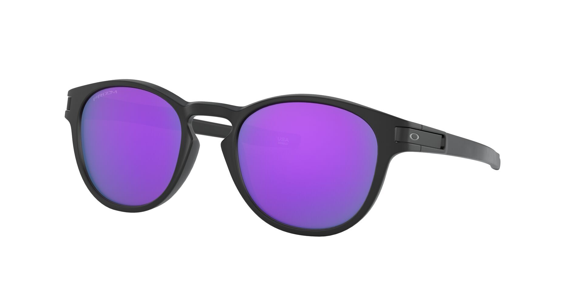 Oakley-Latch-9265 926555 Matte Black(prizm Violet 53*21 Gafas De Sol Negro