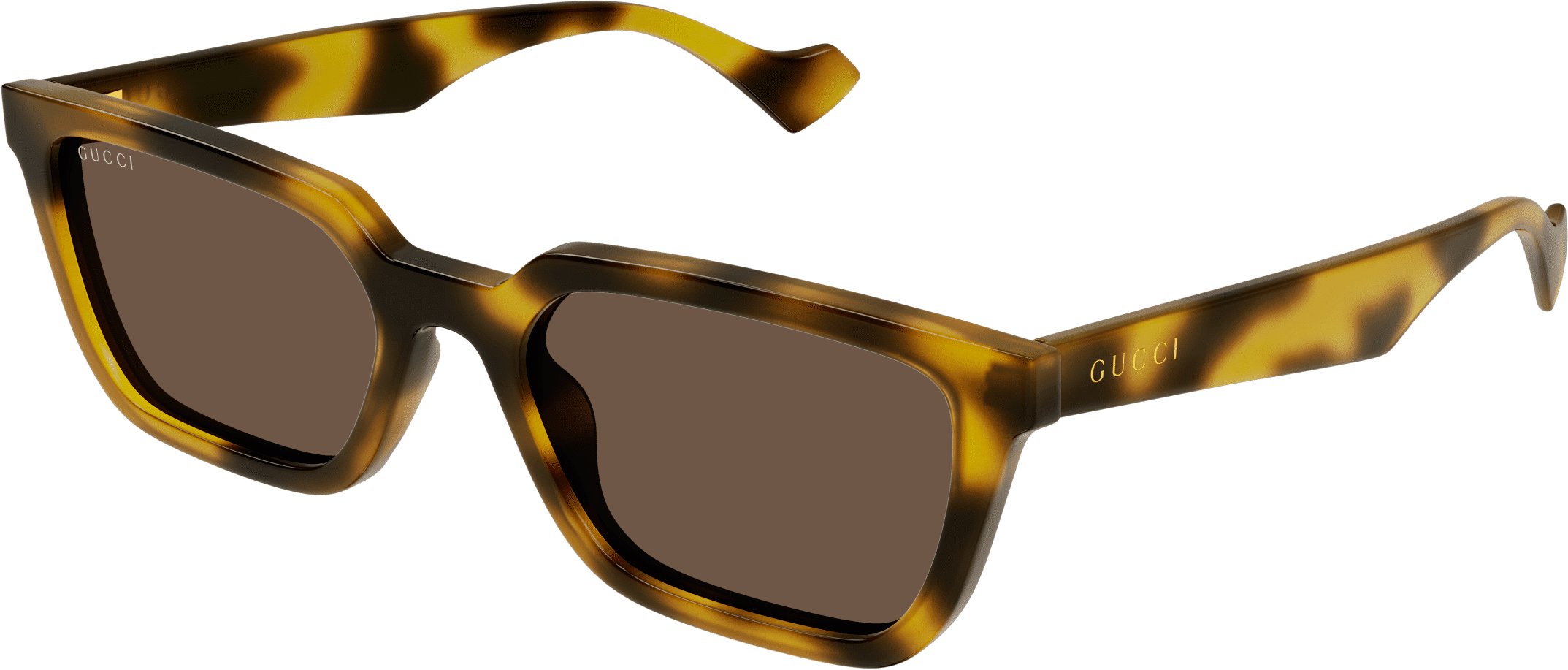 Gucci-Gg1539s/s 005 Yellow (brown) 55*19 Gafas De Sol Havana