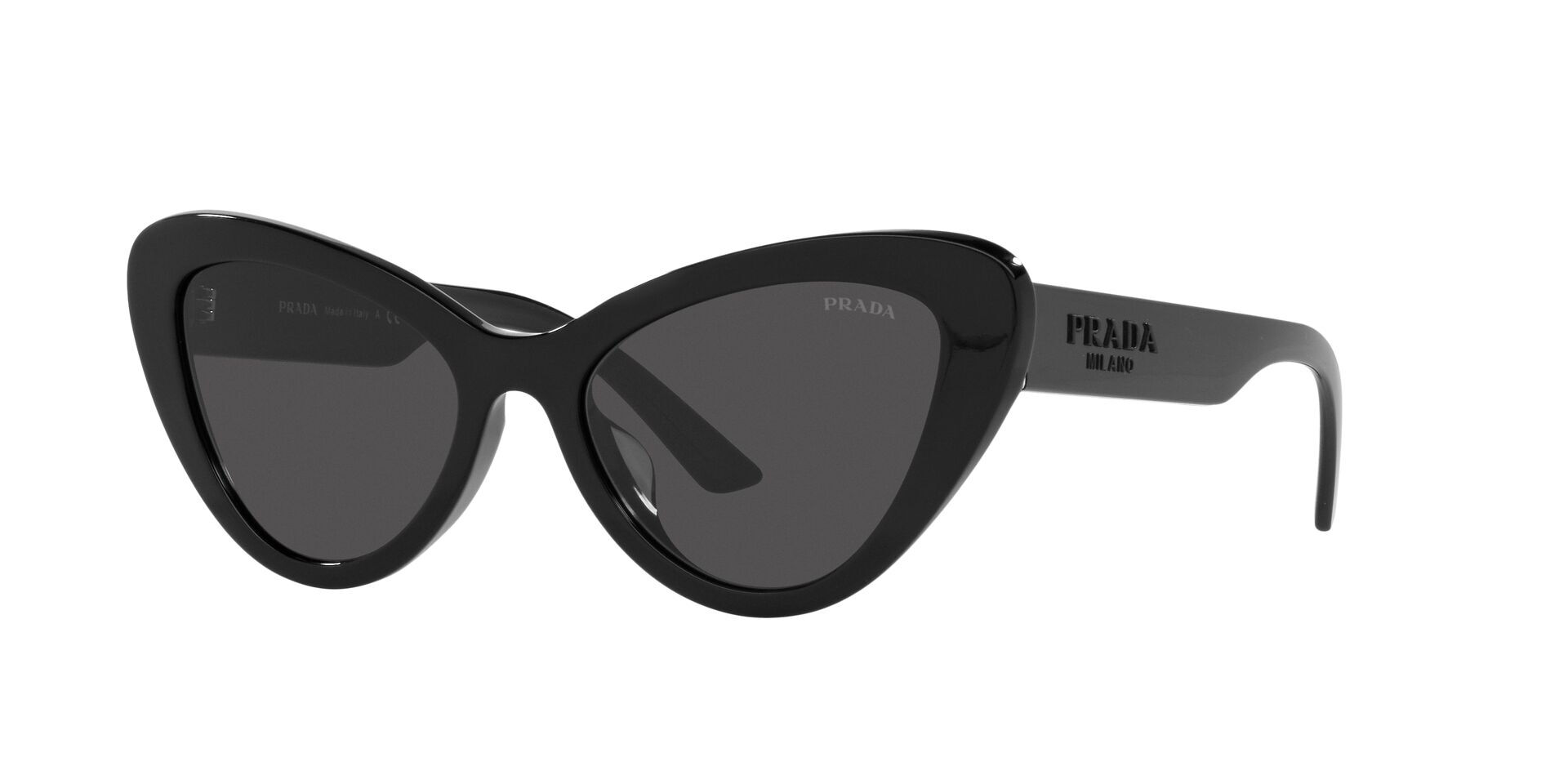 Prada-13ys/s 1ab5s0 Black(dark Grey 52*21 Gafas De Sol Negro