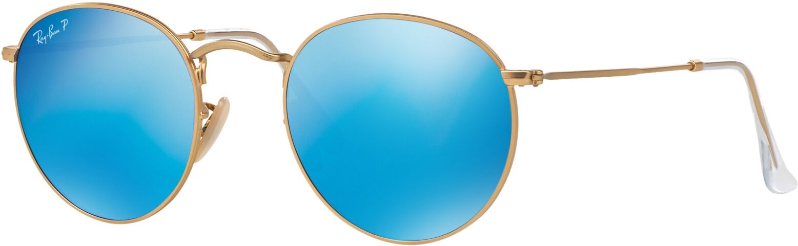 Rayban Rb-3447 112/4l Oro/azul 50*21 Gafas De Sol Dorado