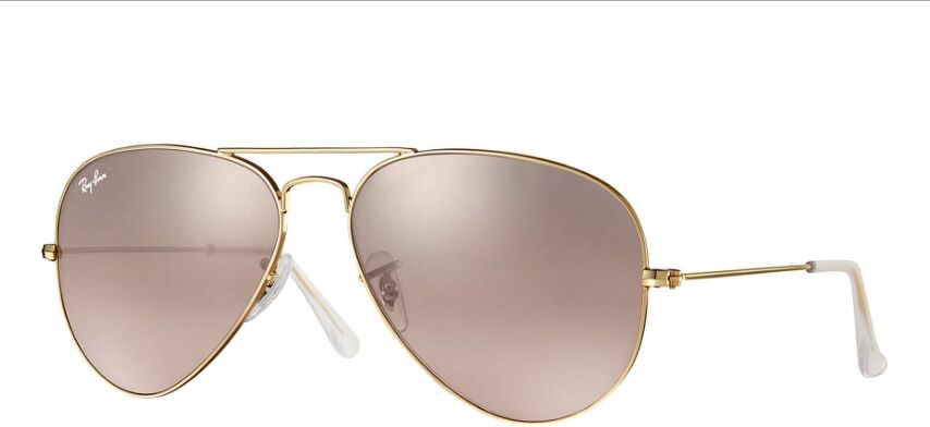 Rayban Rb-3025 001/3e*2n Oro(de Gris A Rosa Degrad.) 55*14 Gafas De Sol Dorado