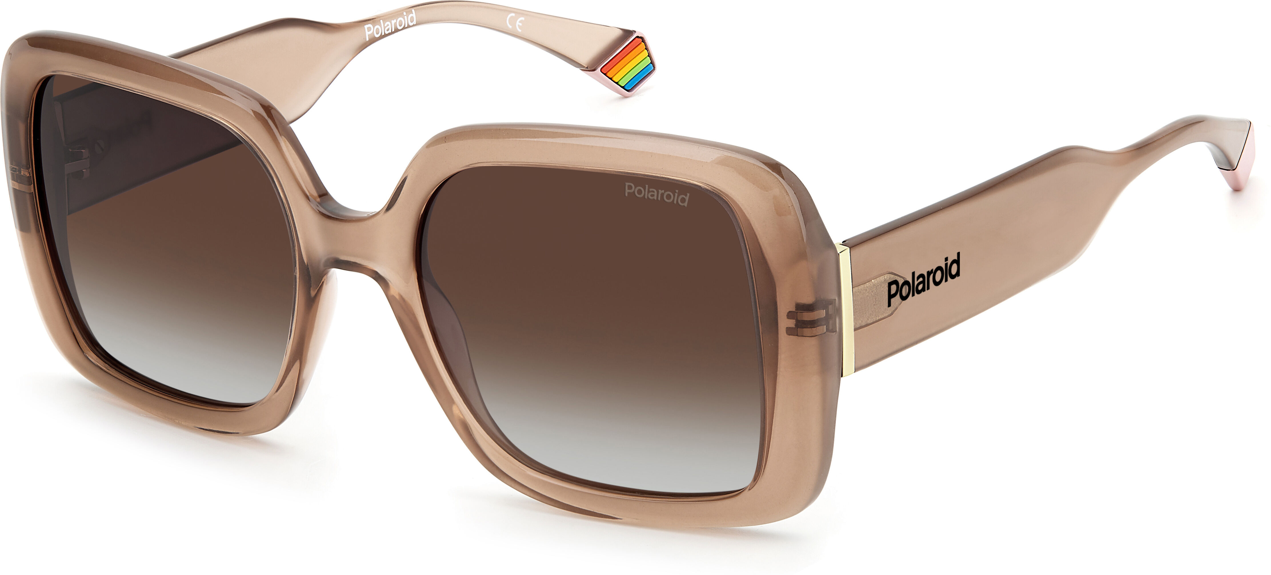 Polaroid-6168/s 10a*la Beige(brown Shaded Polarized 54*20 Gafas De Sol Beige