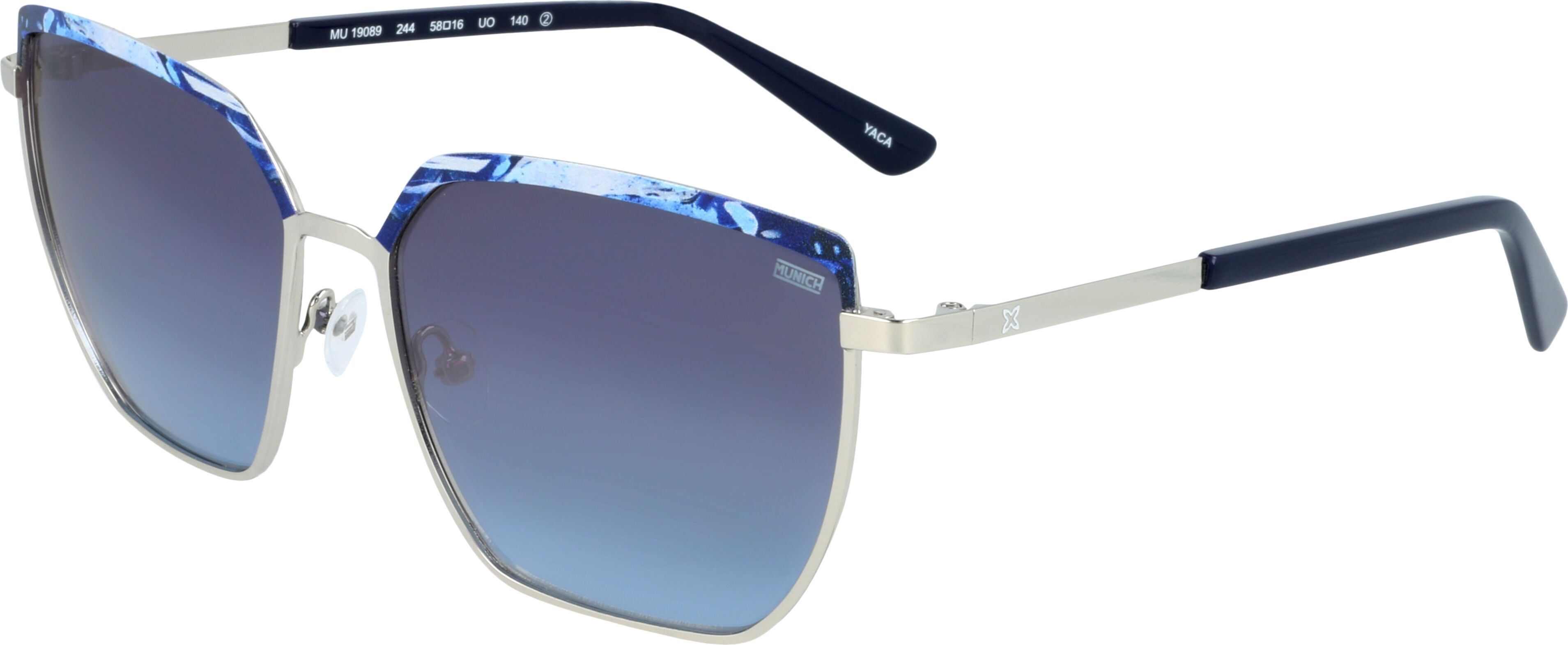 Munich Mu 19089 244 Gafas De Sol Azul-Plata