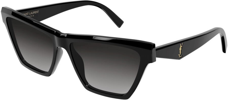 Saint laurent Saint-Laurent-Slm103/s 001 Black Grey 58*15 Gafas De Sol Negro