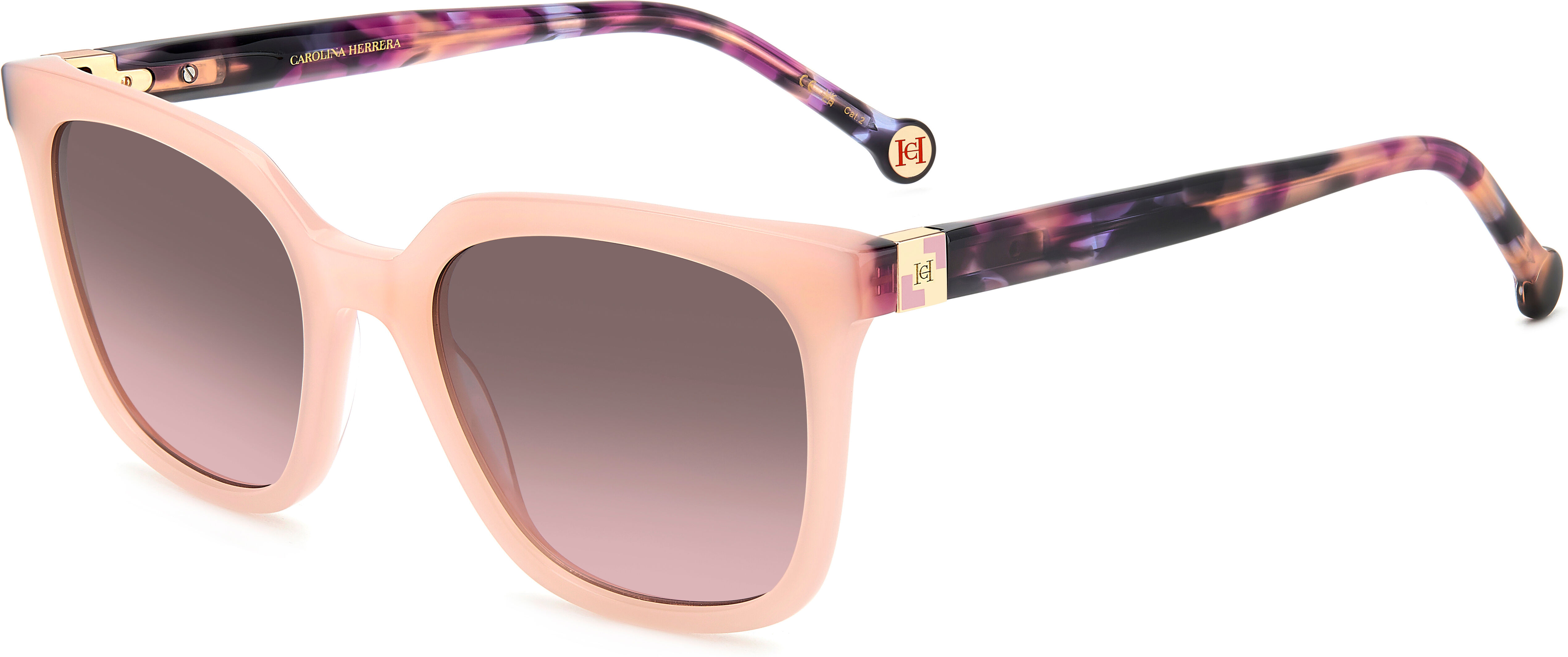 Carolina Herrera Her 0236 1ez M2 Gafas De Sol Rosa   Havana