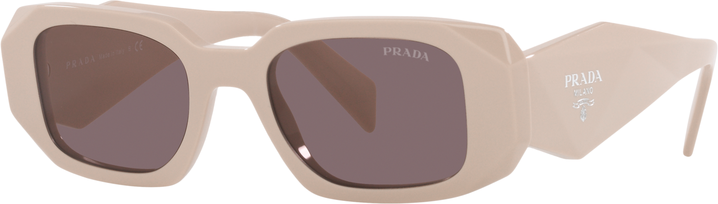 Prada-17ws/s Vyj6x1 Powder(purple Brown 49*20 Gafas De Sol Rosa