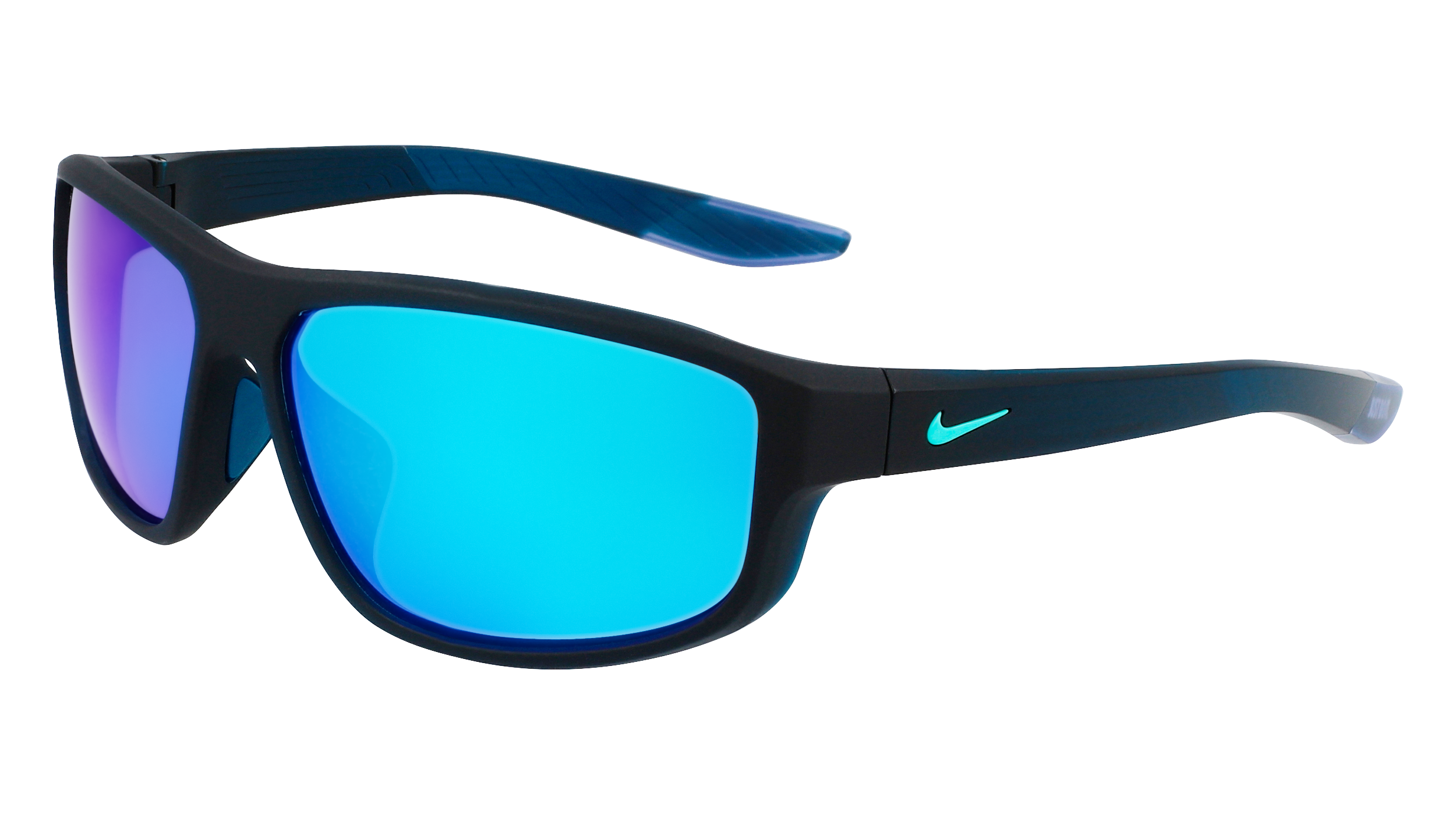 Nike Brazen-Fuel-M-Dj0803/s 420 Matte Space Blue/grey-Turq 62*14 Gafas De Sol Negro