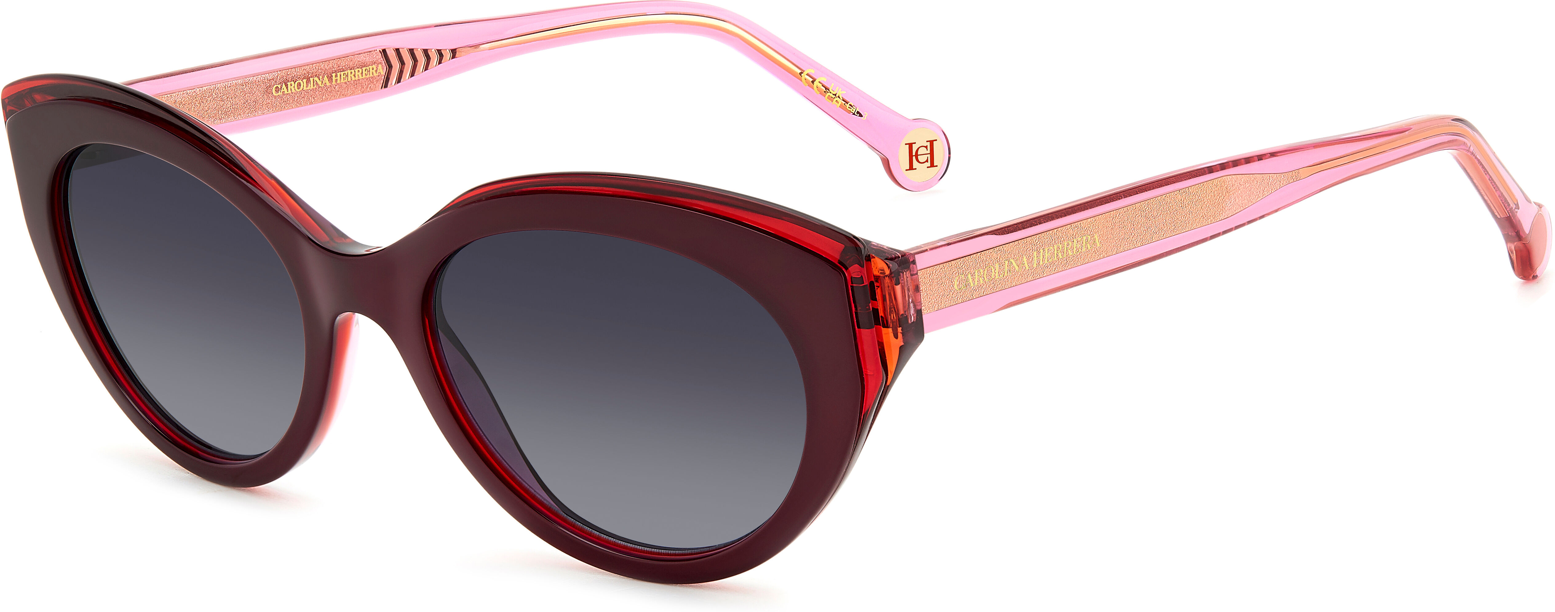 Carolina Herrera Her 0250 0t5 9o Gafas De Sol Granate   Rosa