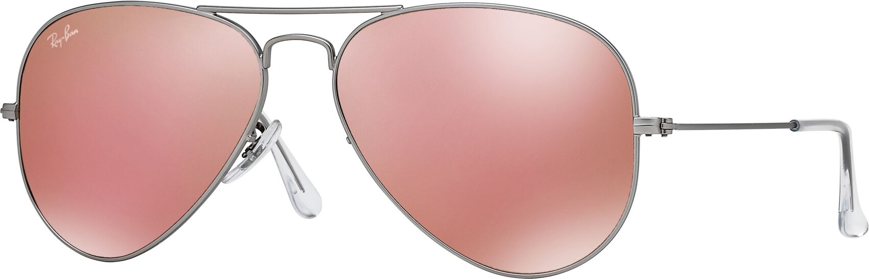 Rayban Rb-3025 019/z2*2n Plata/marron Espejo Rosa 58*14 Gafas De Sol Plata