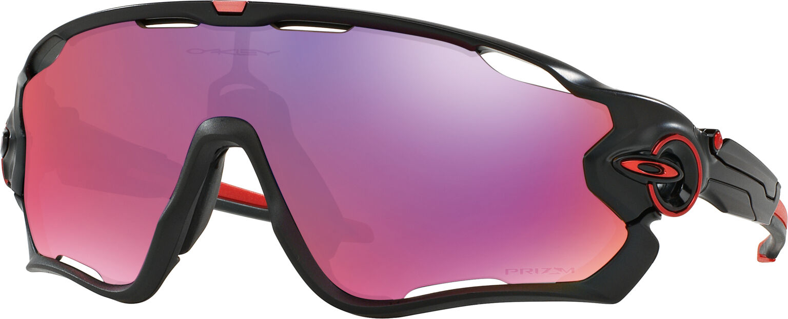 Oakley-Jawbreaker-9290 20 Negro Mt/rojo 31*13 Gafas De Sol Negro