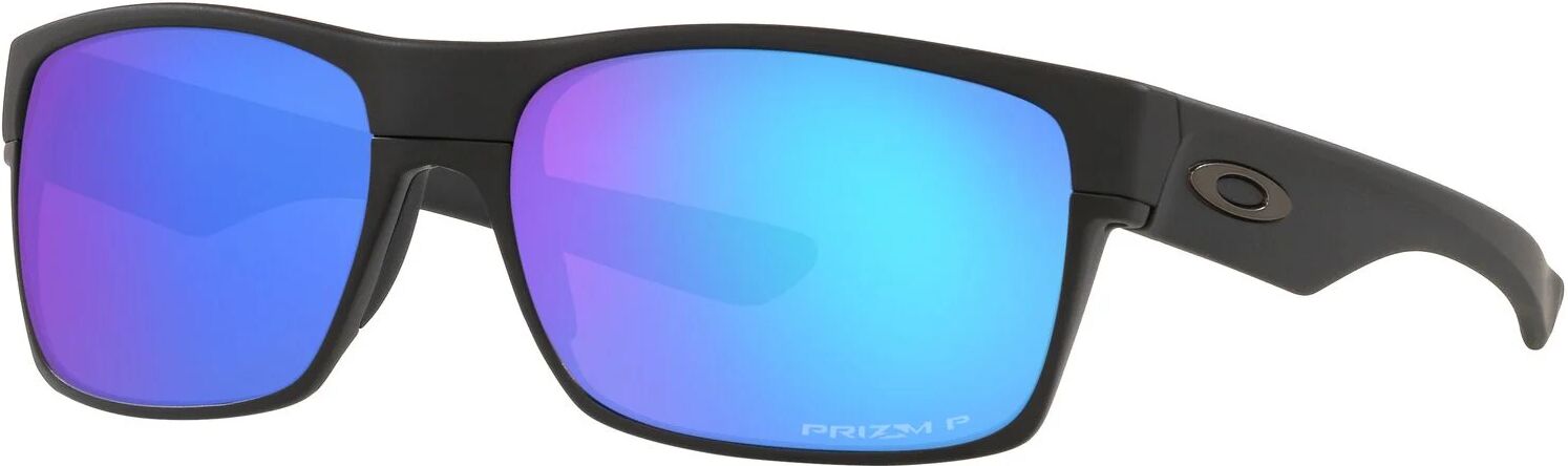 Oakley-Two-Face-9189 918946 Matte Black(prizm Sapphire Polarized 60*16 Gafas De Sol Negro