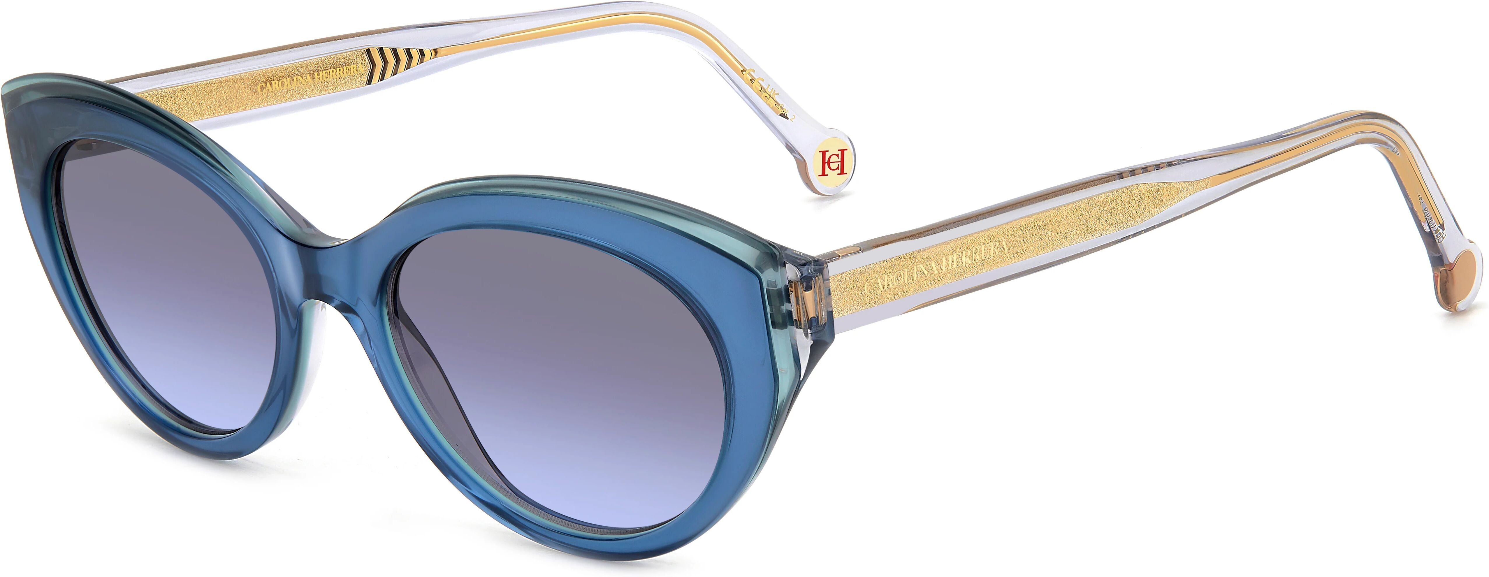 Carolina Herrera Her 0250 Xw0 Gb Gafas De Sol Azul   Gris