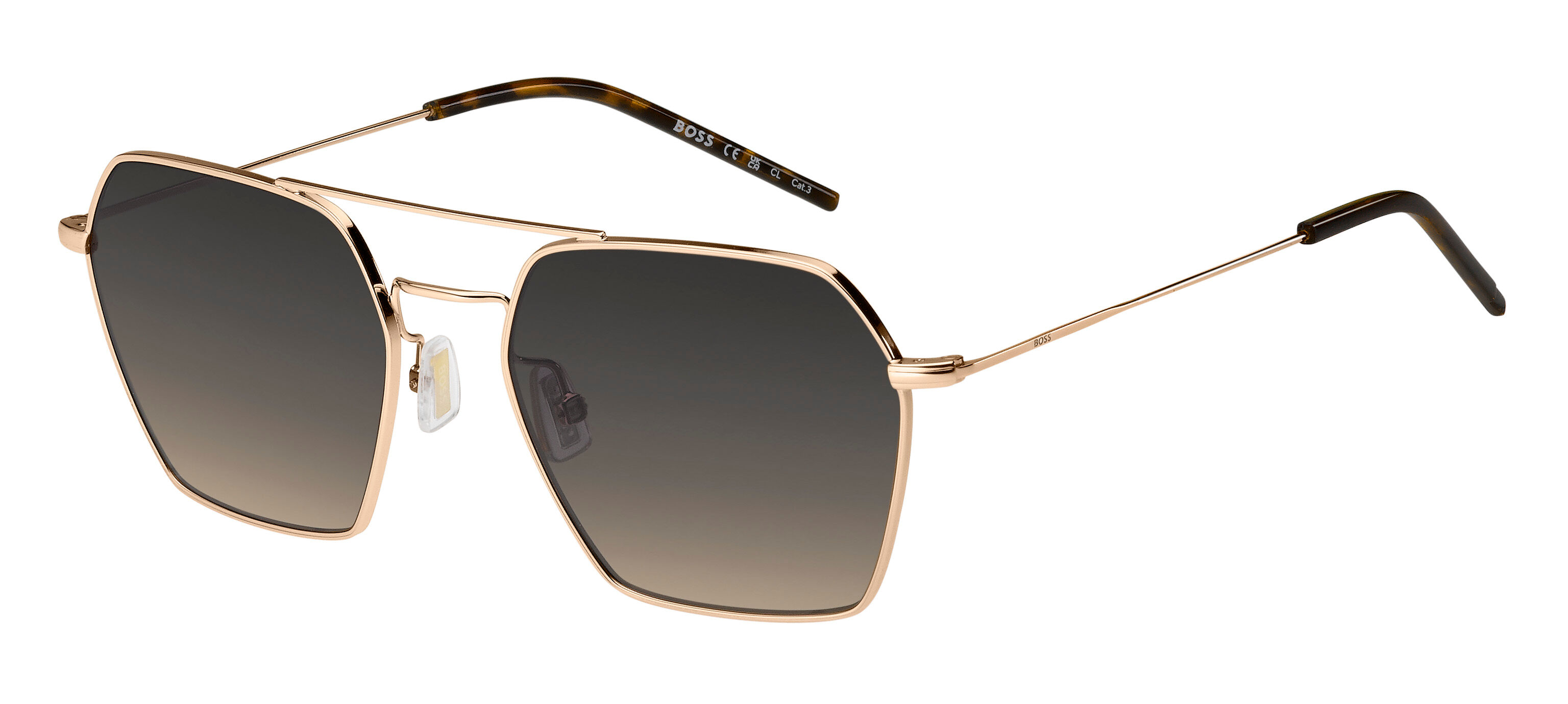 Boss 1533/s 000*pr Rose Gold(grey Brown Doubleshade 54*18 Gafas De Sol