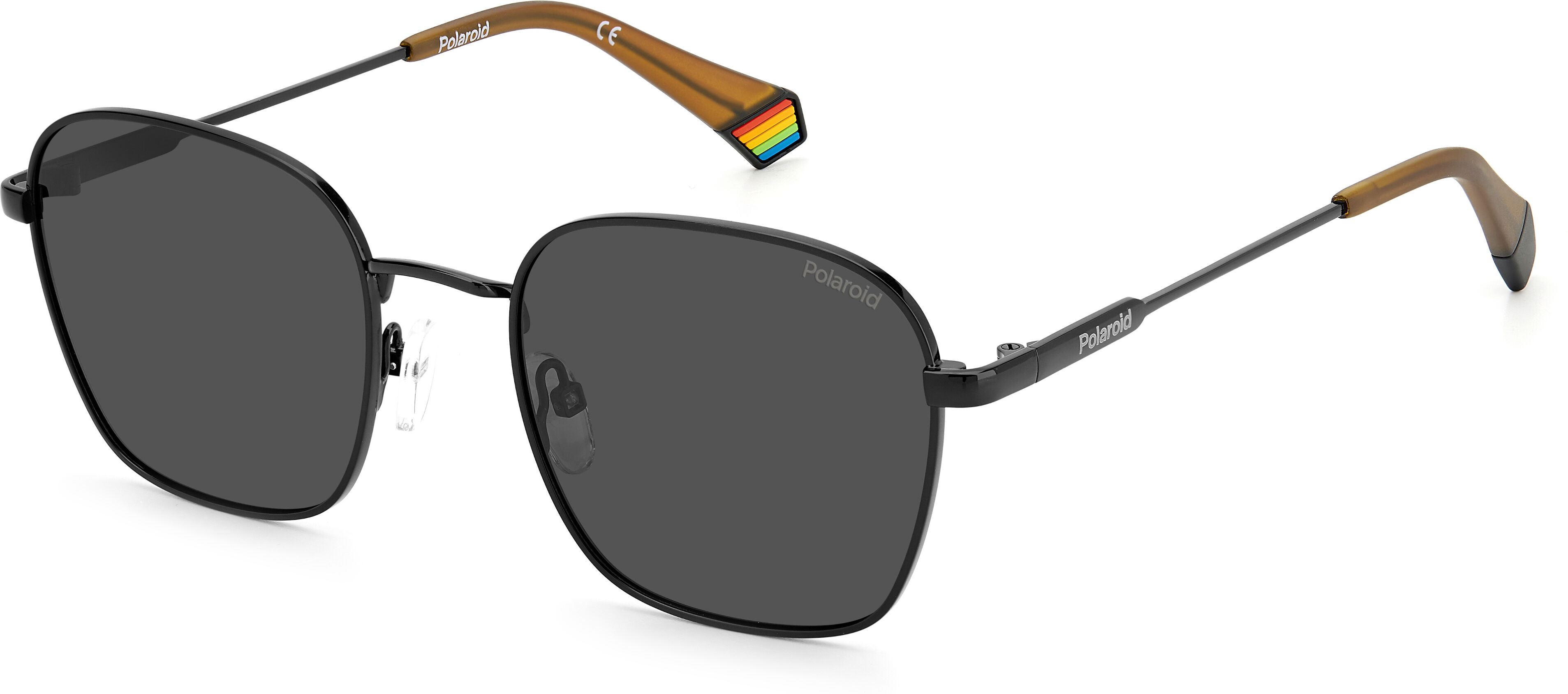 Polaroid-6170/s 807*m9 Black(grey Polarized 53*21 Gafas De Sol Negro