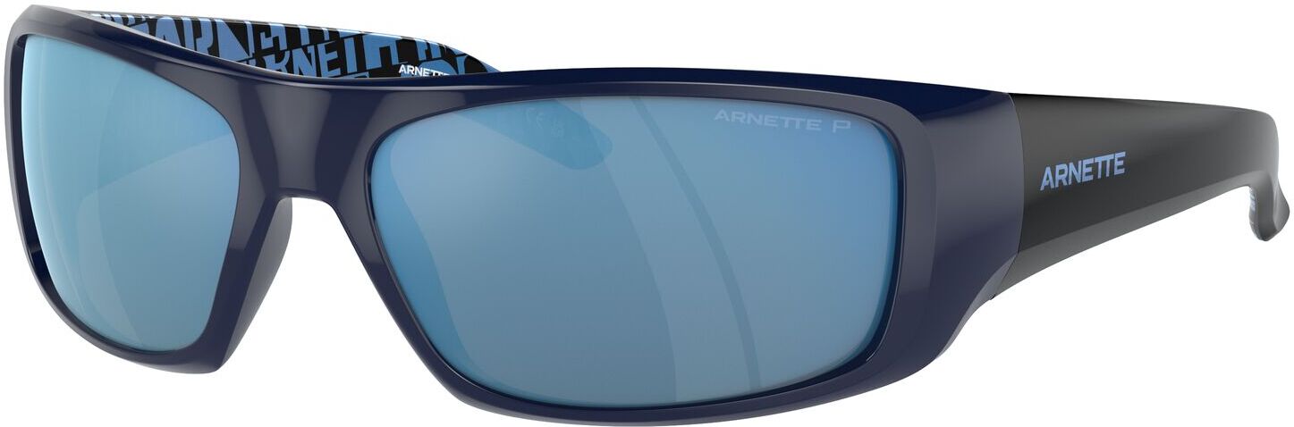 Arnette-4182 291422 Dark Blue(dark Grey Mirror Water Polar 62*17 Gafas De Sol Azul