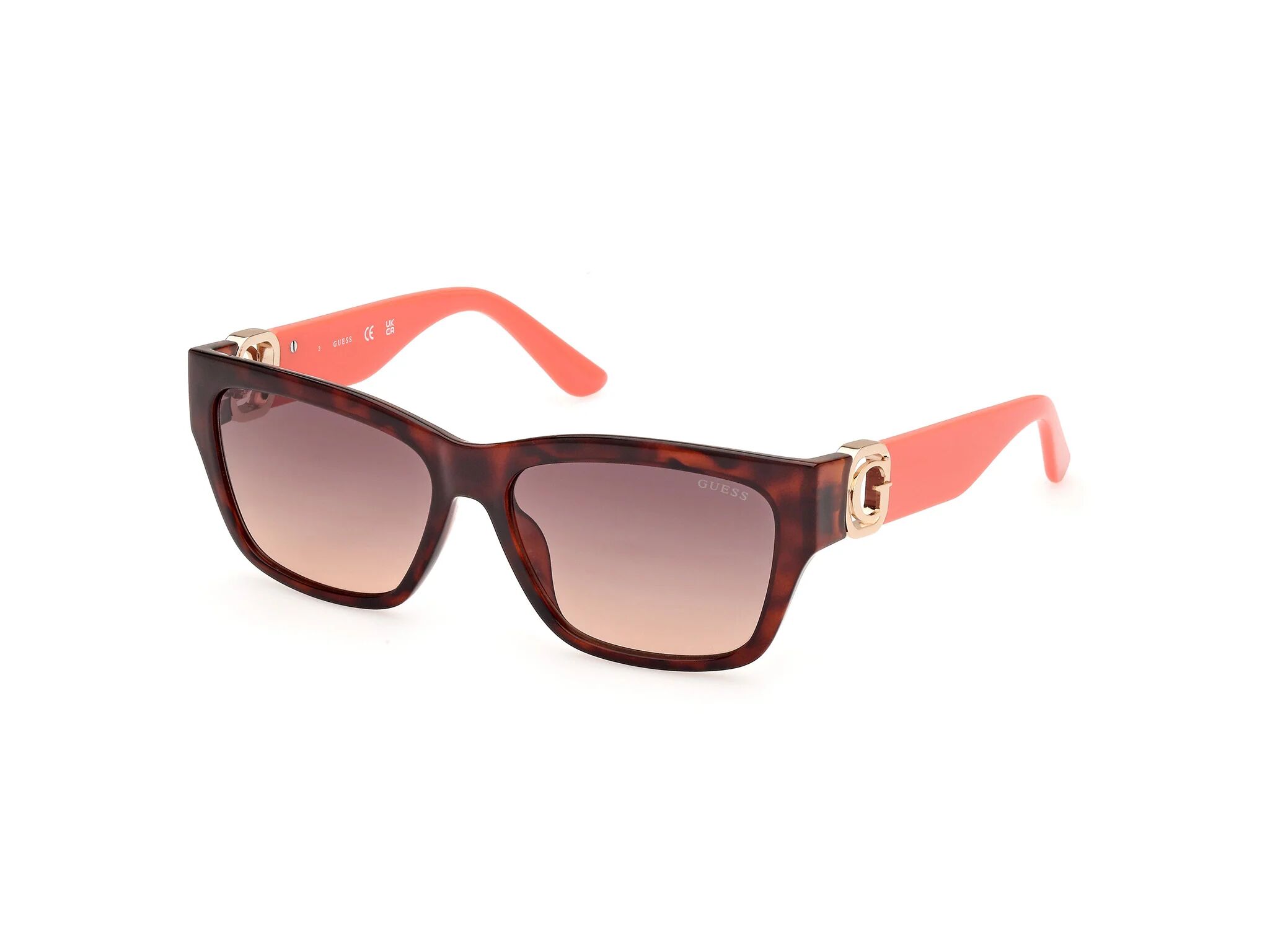 Guess Gu 00105 52f Gafas De Sol Havana   Coral