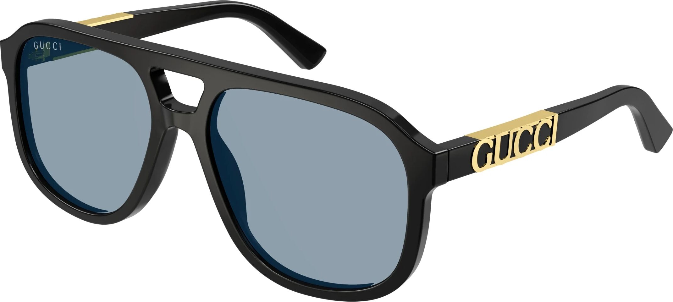 Gucci-1188s/s 004 Black(blue 58*17 Gafas De Sol Negro