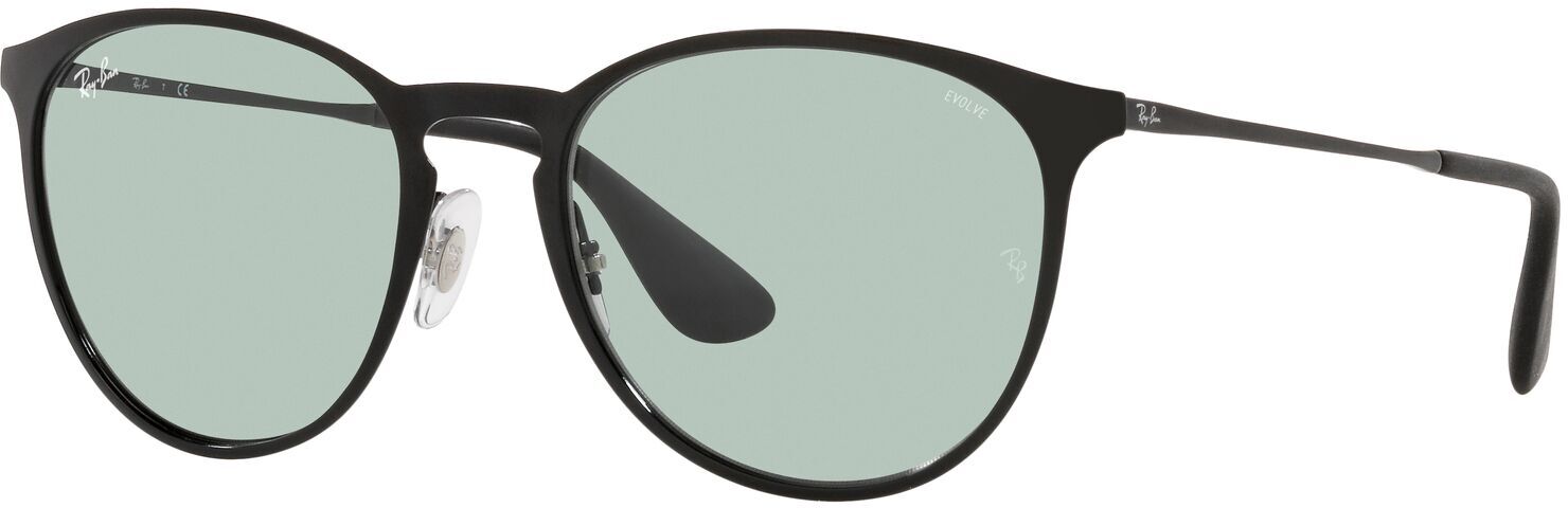 Rayban Rb-3539 002/q5 Black(evolve Photo Green To Blue 54*19 Gafas De Sol Negro