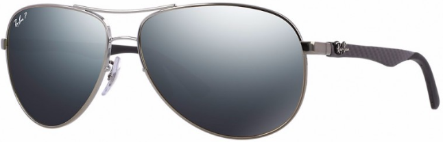 Rayban Rb 8313 004/k6 Gafas De Sol Plata