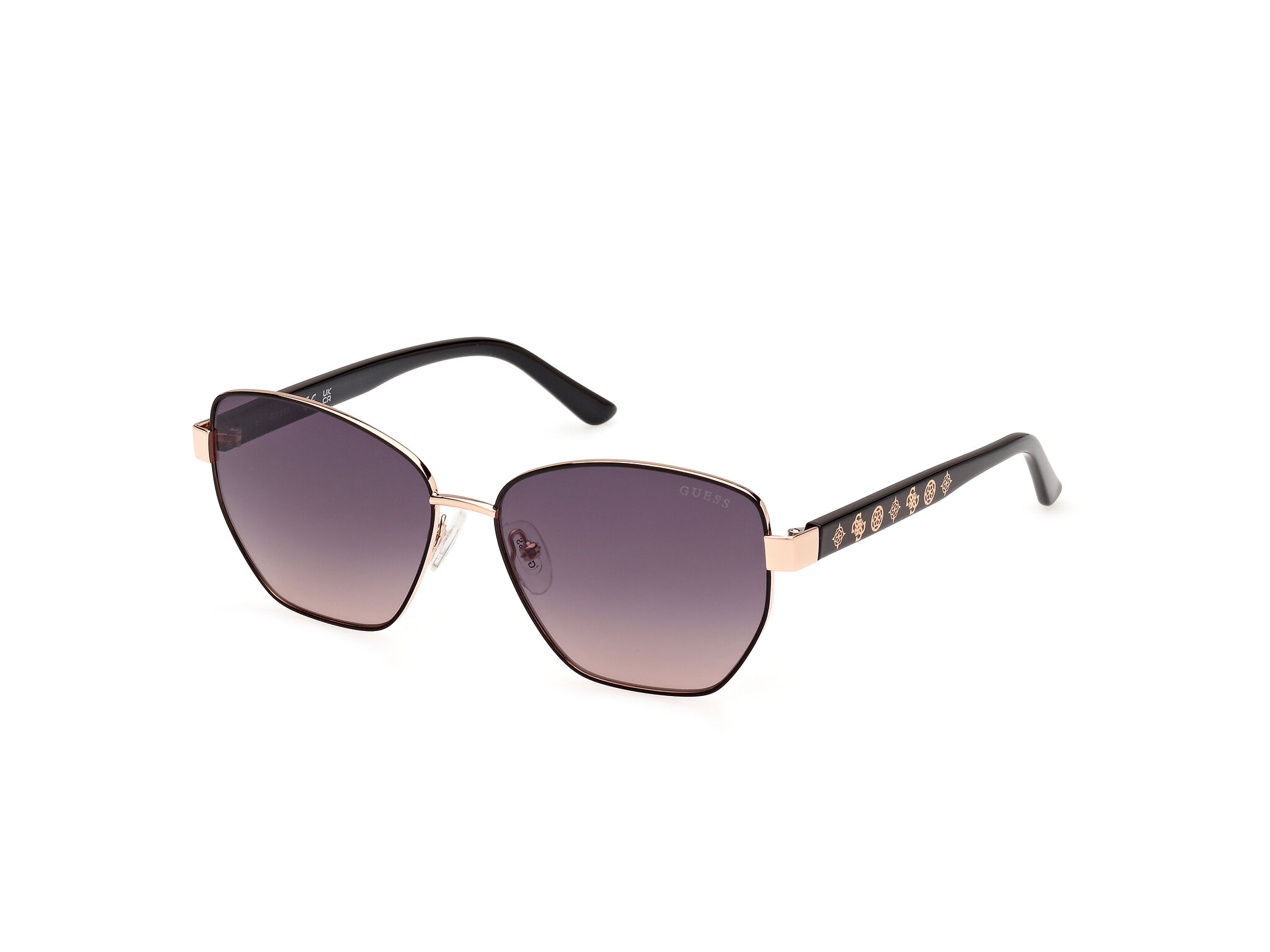 Guess Gu 00102 05b Gafas De Sol Negro