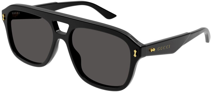 Gucci-1263s/s 001 Black 57*16 Gafas De Sol Negro