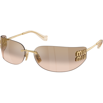 Miu Miu Mu A51s 5ak20p Dorado Miu Miu Mu A51s 5ak20p Dorado