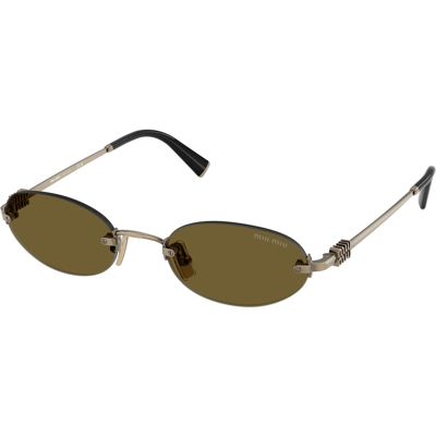 Miu Miu Mu A54s 26c09z Dorado Miu Miu Mu A54s 26c09z Dorado