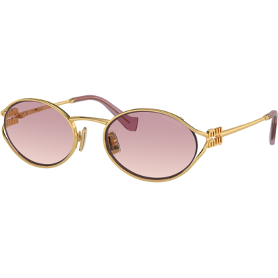 Miu Miu Mu 52ys 5ak06s Dorado Miu Miu Mu 52ys 5ak06s Dorado