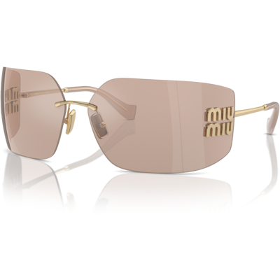 Miu Miu Mu 54ys 5ak-061 Dorado Miu Miu Mu 54ys 5ak-061 Dorado