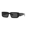 Prada-06y/s 09q5s0 Black/white/dark Grey 53*21 Gafas De Sol Negro