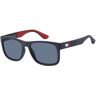 Tommy hilfiger Tommyhilfiger-1556/s 8ru*ku Blue Red Opal 56*18 Gafas De Sol Azul