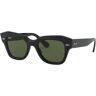 Rayban Rb-2186 901/31 Black(green 49*20 Gafas De Sol Negro