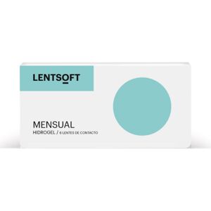 Lentsoft Mensual Hidrogel 6 Unidades