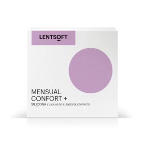 Lentsoft Mensual Silicona Confort + 6 Unidades