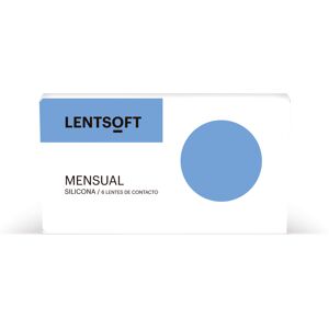 Lentsoft Mensual Silicona 6 Unidades