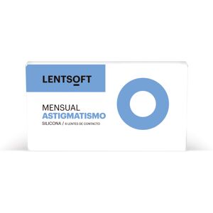 Lentsoft Mensual Silicona Astigmatismo 6 Unidades Lentillas