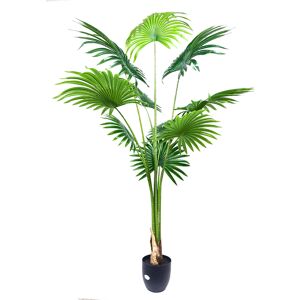 RegalosMiguel Planta Artificial Palmera Fan 1.80 cm