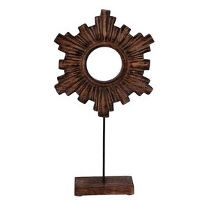 RegalosMiguel Figura Decorativa Tixua con Base de Madera 23 x 46 cm