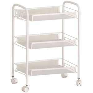 RegalosMiguel Carrito Verdulero 3 Estantes Kitchen - Blanco RegalosMiguel Carrito Verdulero 3 Estantes Kitchen - Blanco