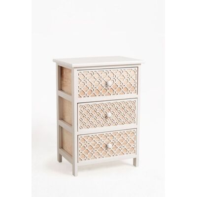 RegalosMiguel - Egle - Blanco - 40 cm - Drawer Chest RegalosMiguel - Egle - Blanco - 40 cm - Drawer Chest