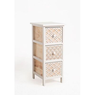 REGALOS MIGUEL - Mueble Auxiliar Egle - Blanco - Drawer REGALOS MIGUEL - Mueble Auxiliar Egle - Blanco - Drawer
