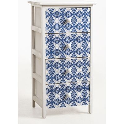 RegalosMiguel Mueble Tile 4 Cajones RegalosMiguel Mueble Tile 4 Cajones
