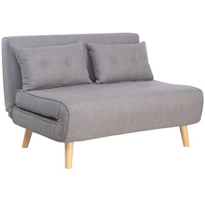 RegalosMiguel Sofá Cama Naya Tela - Beige Oscuro RegalosMiguel Sofá Cama Naya Tela - Beige Oscuro
