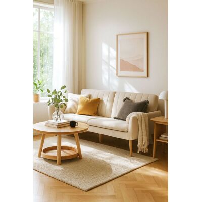 RegalosMiguel Sofá Cama Macri Tela - Beige RegalosMiguel Sofá Cama Macri Tela - Beige